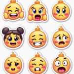 General Purpose Stickers -  Sheet v112